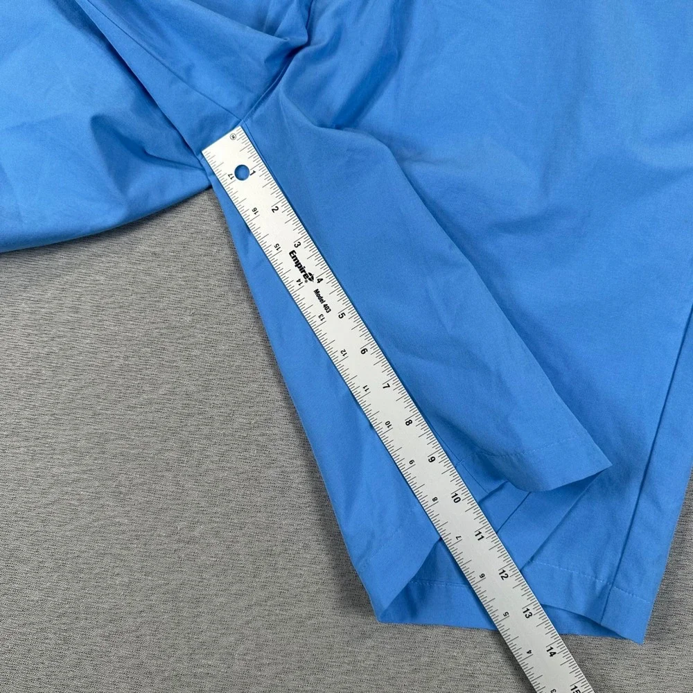 Adidas Golf Shorts Mens 36 Blue Recycled Polyester Spandex Performance Stretch